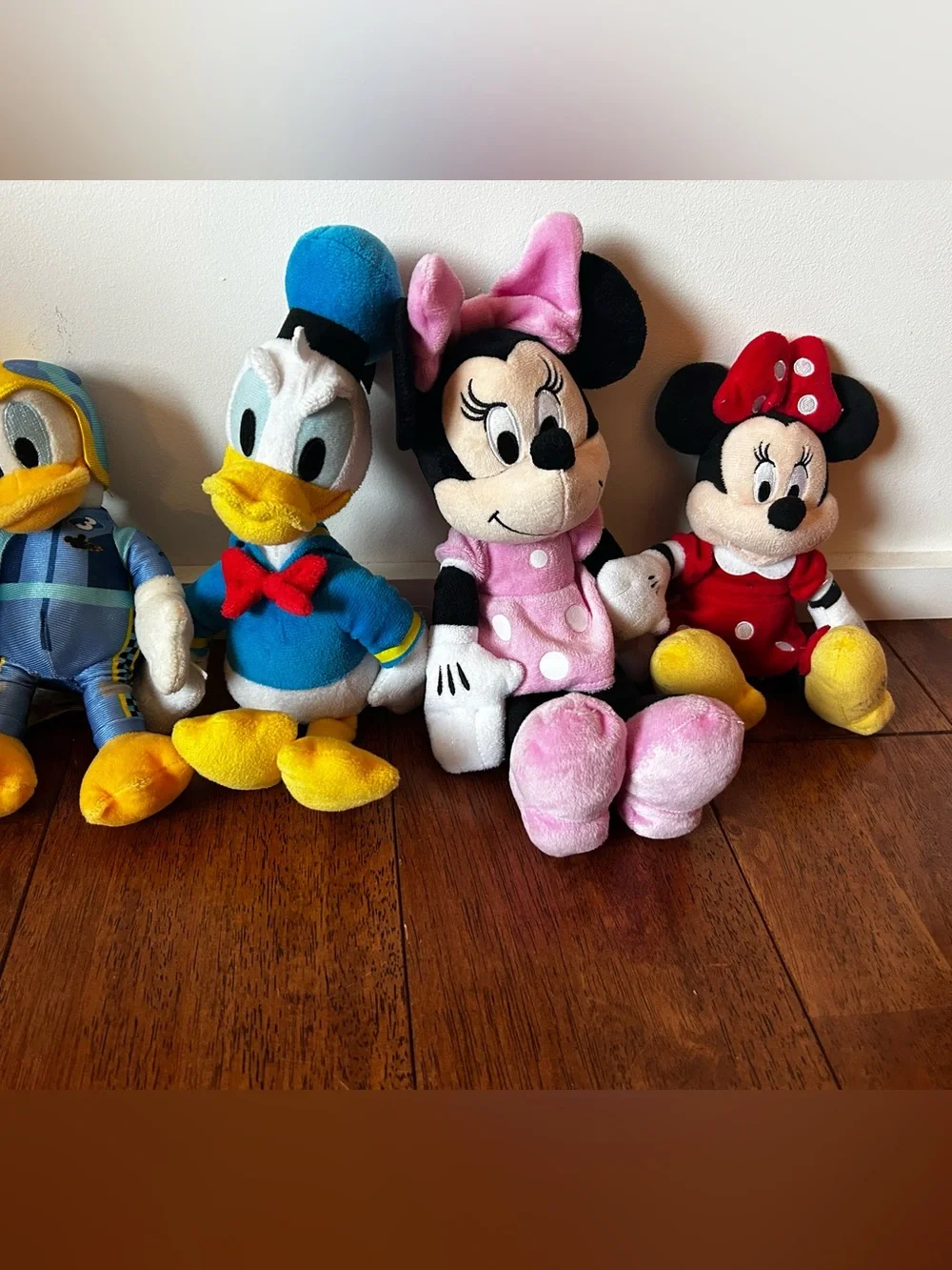 Classic Disney Character Plush Bundle - Mickey, Donald Duck and Minnie
